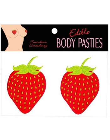 Pezoneras Kheper Games Rojo Talla única Fresas