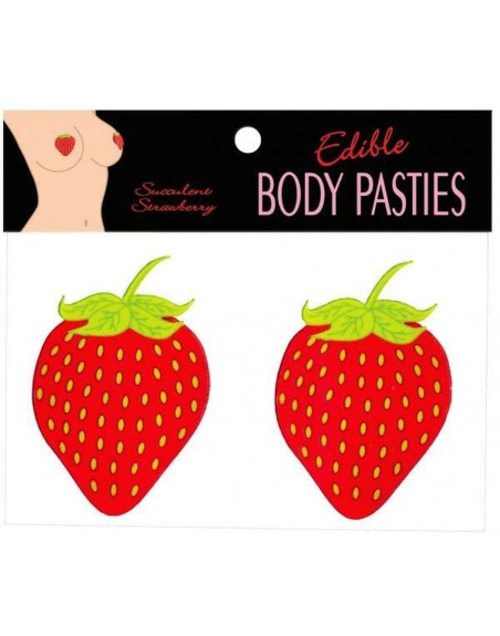 Nipple shield Kheper Games Red One size Strawberries