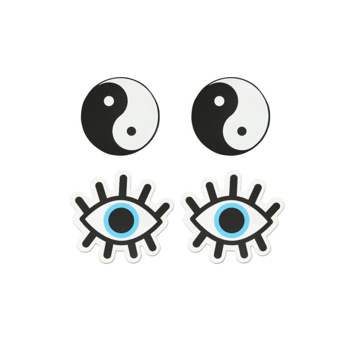 Nippel-Pads Peekaboo Ying Yang Einheitsgröße