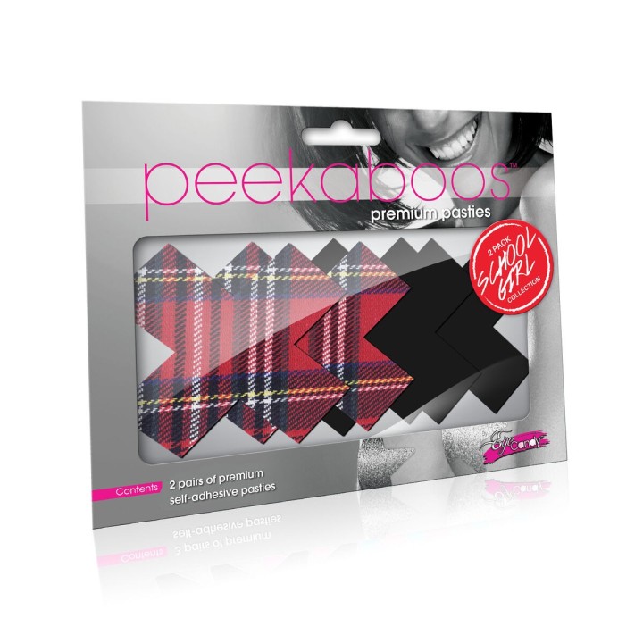 Nippel-Pads Peekaboo SCHOOLGIRL X Einheitsgröße