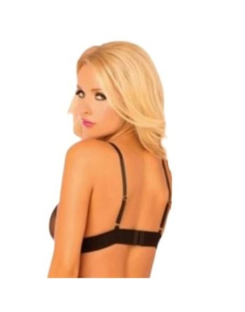 Ensemble de Lingerie Pink Lipstick Noir (M/L)