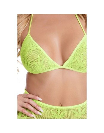 Underwear Set Pink Lipstick Green (One size)