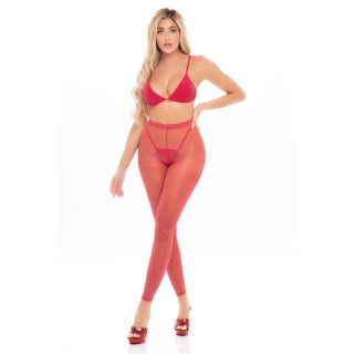 Unterwäsche-Set Pink Lipstick Rot (Einheitsgröße)