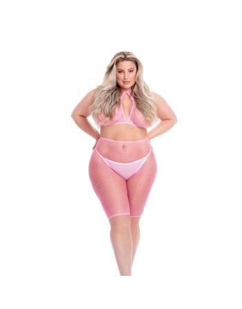 Unterwäsche-Set Pink Lipstick Rosa (XL)