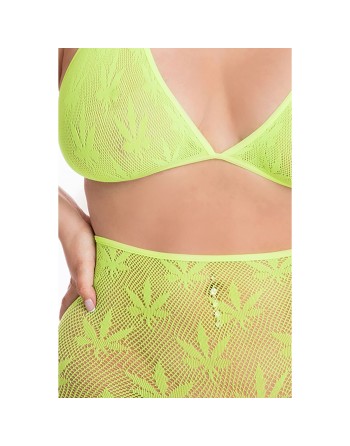 Underwear Set Pink Lipstick Green (XL)