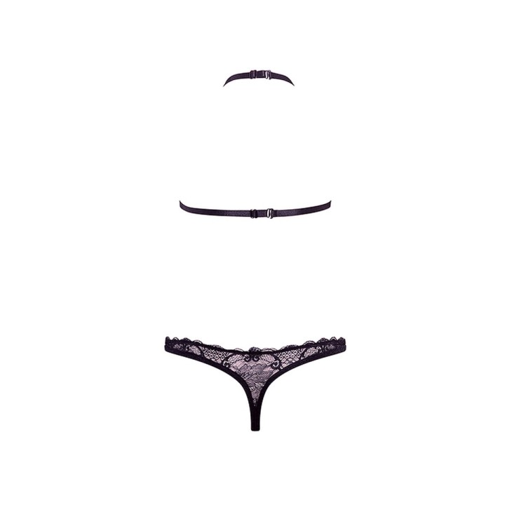 Undertøj Sæt Barely Bare Sort Onesize