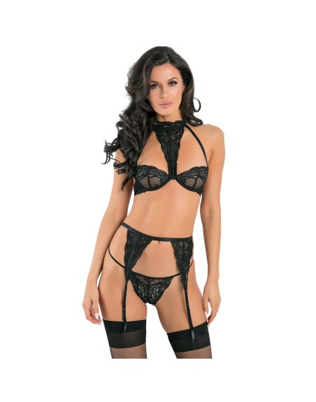 Unterwäsche-Set René Rofé Schwarz (M/L)