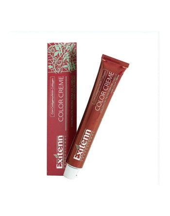 Permanent Farve Color Creme Exitenn Nº 746 Medium Red Copper Blonde (60 ml)