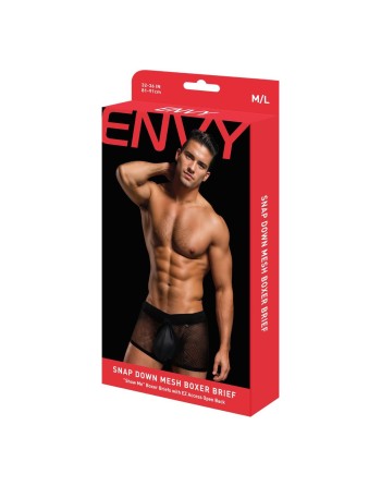 Boxershorts til mænd Envy Sort S/M