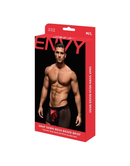 Herren-Boxershorts Envy Schwarz L/XL