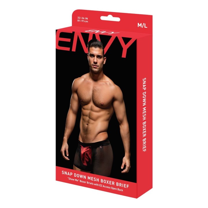 Boxer da Uomo Envy Nero L/XL
