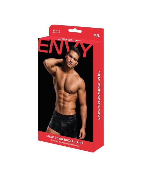 Herren-Boxershorts Envy Schwarz S/M