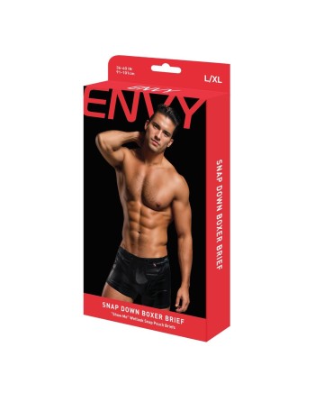 Herren-Boxershorts Envy Schwarz S/M