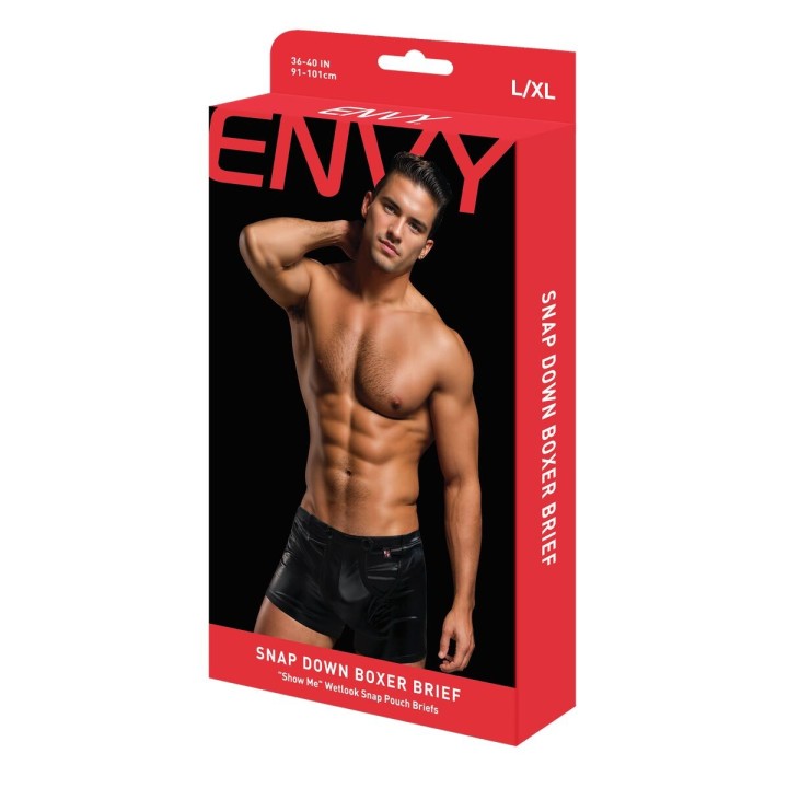 Boxershorts til mænd Envy Sort S/M