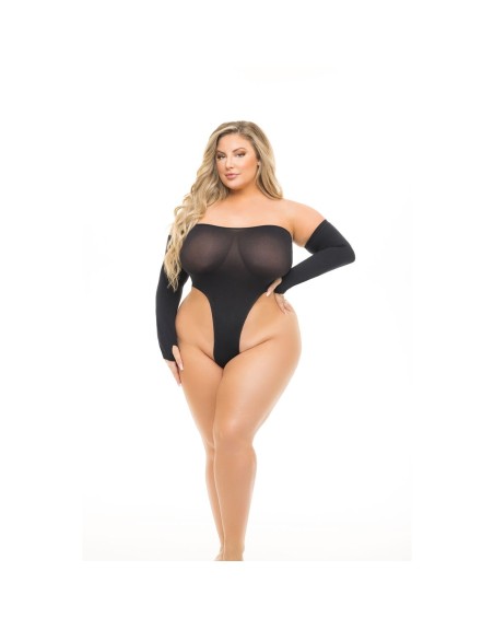 Underwear Set Pink Lipstick Black (L)