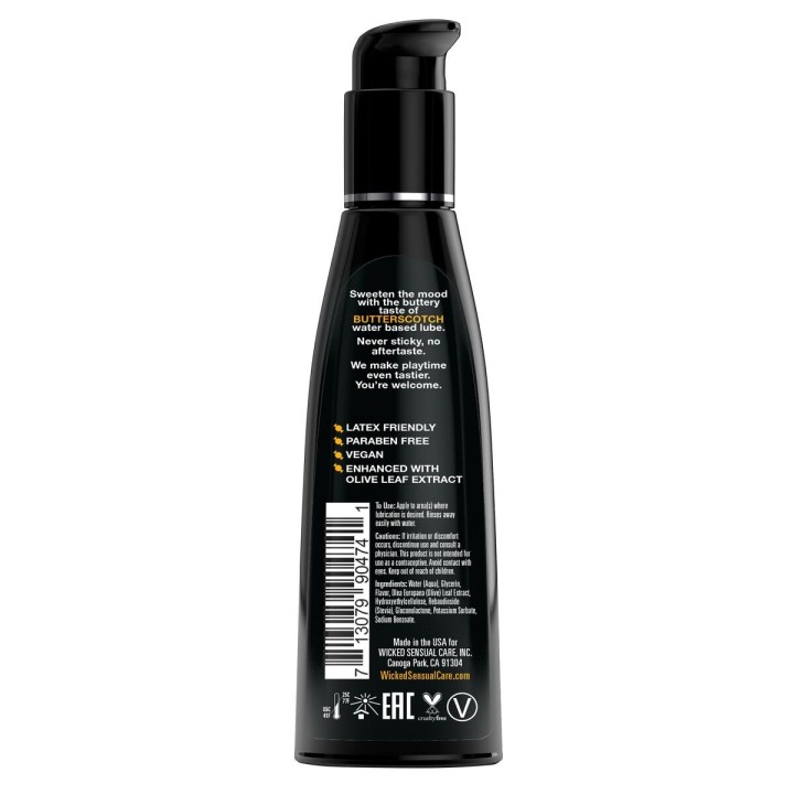 Lubrificante Wicked Sensual Care 120 ml Caramello