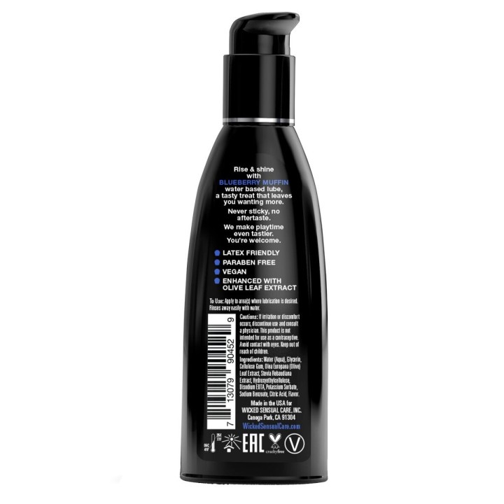 Lubricante Wicked Sensual Care Arándano 60 ml