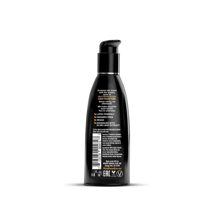 Gleitmittel Erdbeere Wicked Sensual Care 60 ml Karamell