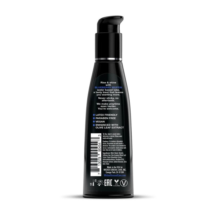 Glidecreme Wicked Sensual Care Blåbær 120 ml