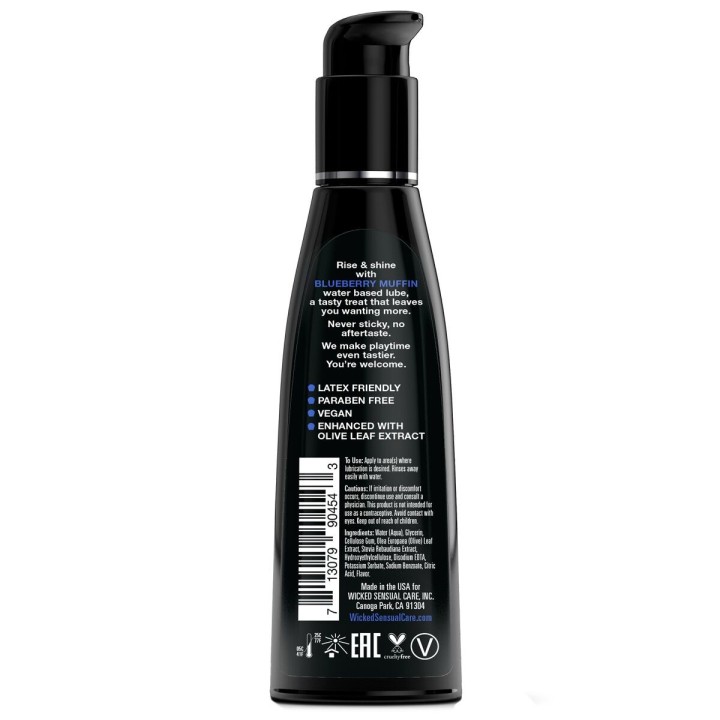 Gleitmittel Erdbeere Wicked Sensual Care Blaubeere 120 ml