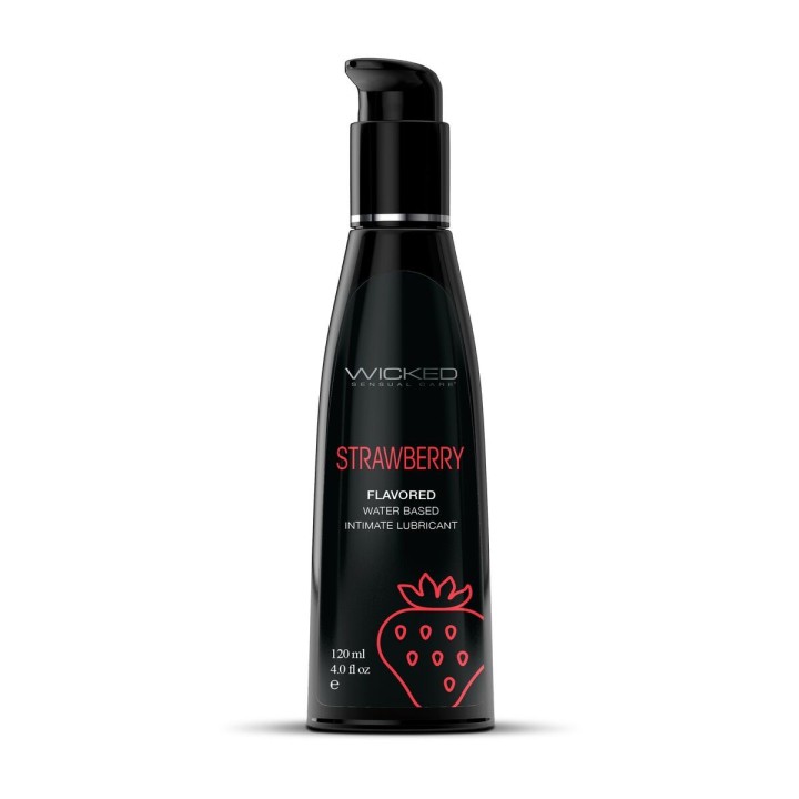 Lubrifiant Wicked Sensual Care Fraise 120 ml