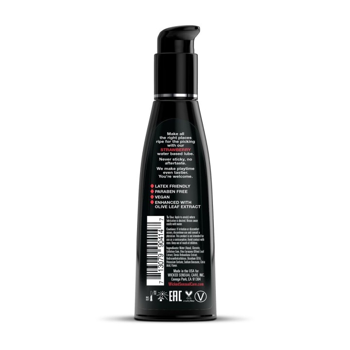 Gleitmittel Erdbeere Wicked Sensual Care Erdbeere 120 ml