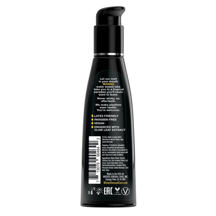 Lubricante Wicked Sensual Care Mango (fruta) 120 ml
