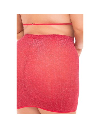 Undertøj Sæt Pink Lipstick Rød (XL)