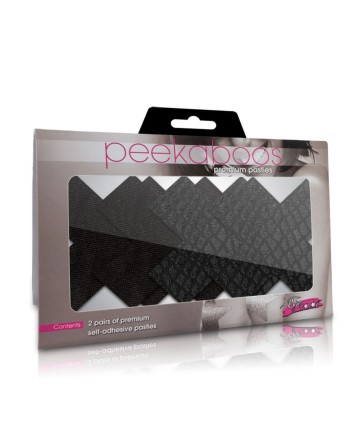 Protège-mamelons Peekaboo X Noir Taille unique