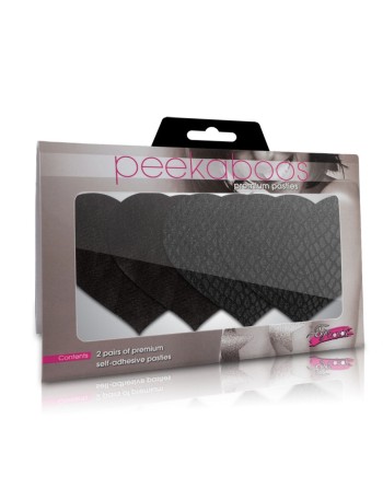 Paracapezzoli Peekaboo Nero Taglia unica Cuori