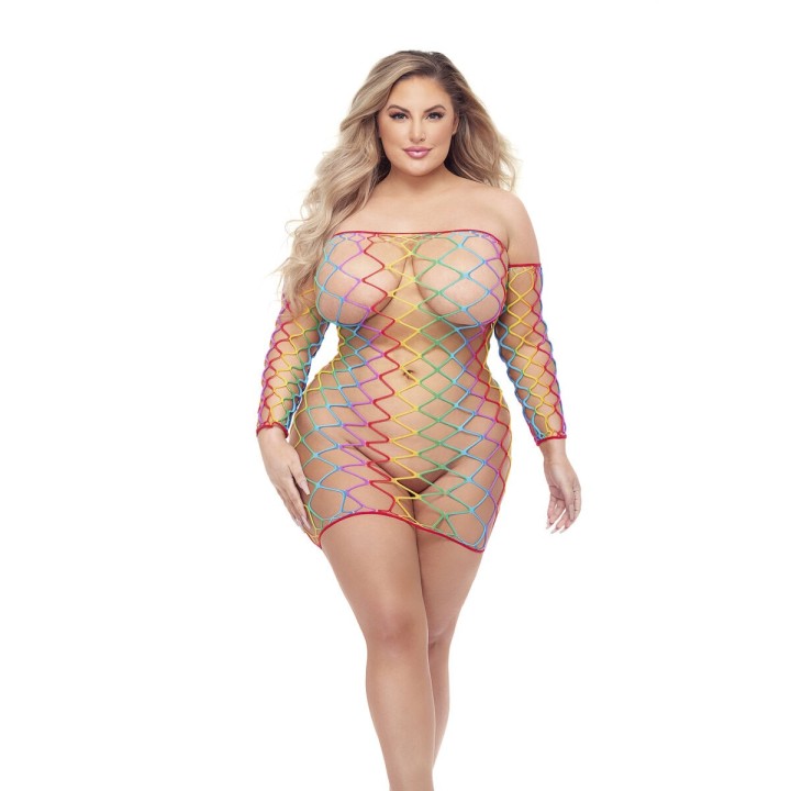 Kjole Pink Lipstick (Onesize) (Queen size)