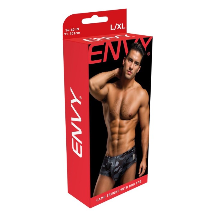 Klassische Unterwäsche Envy Schwarz L/XL
