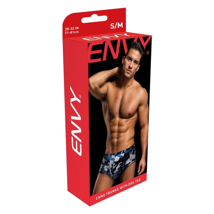 Klassische Unterwäsche Envy Blau L/XL