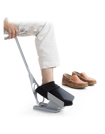 Calzador de Calcetines y Zapatos con Quitacalcetines Shoeasy InnovaGoods