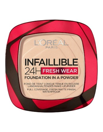 Base de Maquillage en Poudre Infallible 24h Fresh Wear L'Oreal Make Up AA186600 (9 g)