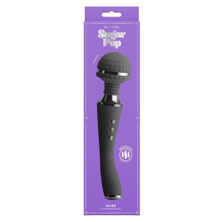 Massaggiatore NS Novelties Sugar Pop Nero