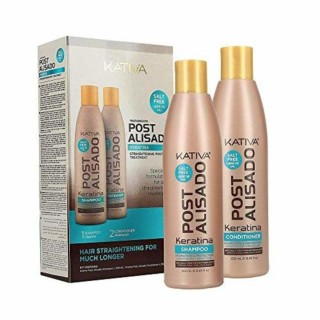 Schampoo + Balsamo Keratin Kit Kativa Post Alisado (2 uds)