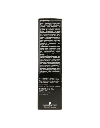 Permanent Dye   Syoss Olio Intense Ammonia-free Nº 1,10 Black Intense