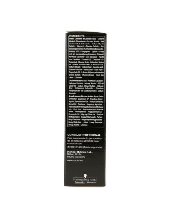 Teinture permanente   Syoss Olio Intense Sans ammoniaque Nº 3,10 Marron