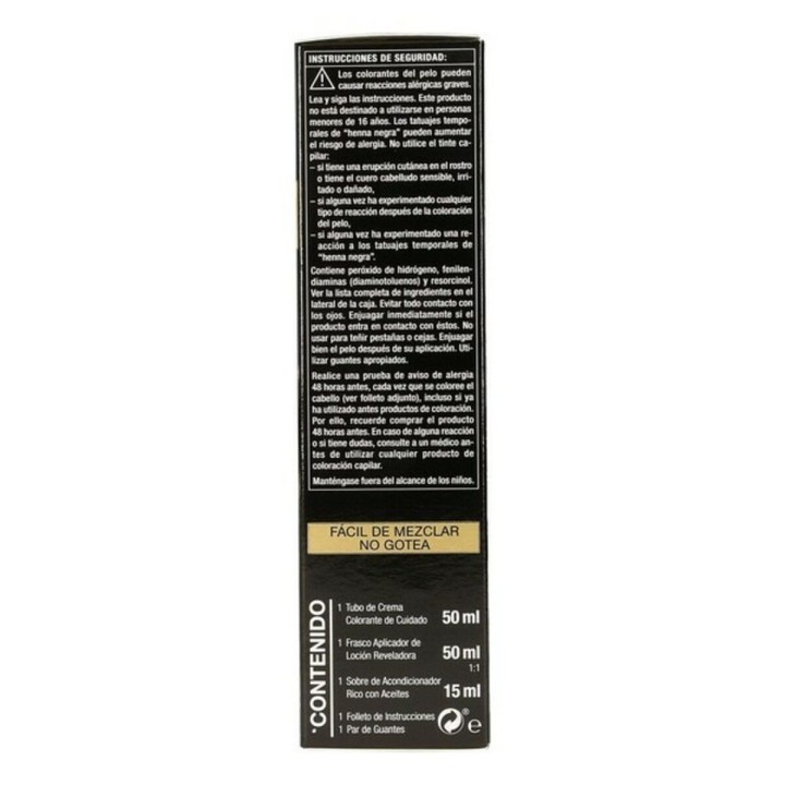 Permanent Farve   Syoss Olio Intense Uden ammoniak Nº 3,10 Kastanje