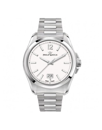 Herreur Philip Watch AMALFI Hvid Sølvfarvet (Ø 43 mm)