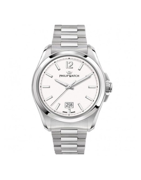 Herrenuhr Philip Watch AMALFI Weiß Silberfarben (Ø 43 mm)