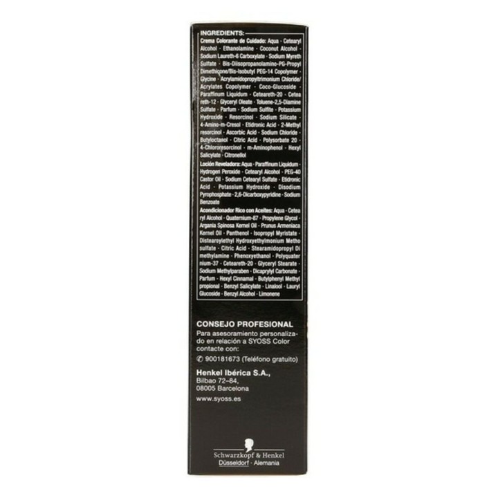 Tintura Permanente   Syoss Olio Intense Senza ammoniaca Nº 7,10 Biondo Naturale