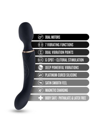 Massagevorrichtung Blush Lush Schwarz