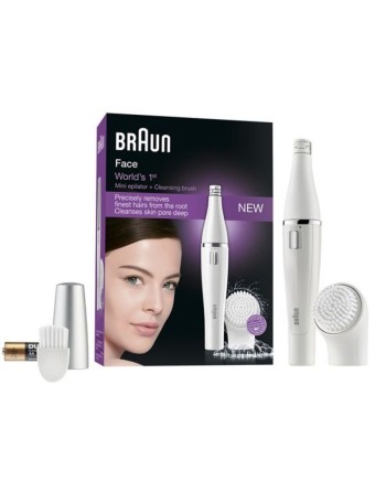 Electric Facial Cleanser/Hair Remover Braun Face 810