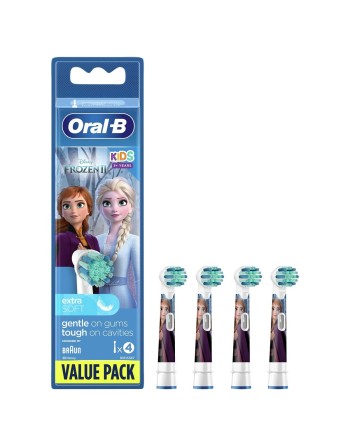 Cabezal de Recambio Braun EB10S-4 Blanco 4 Unidades