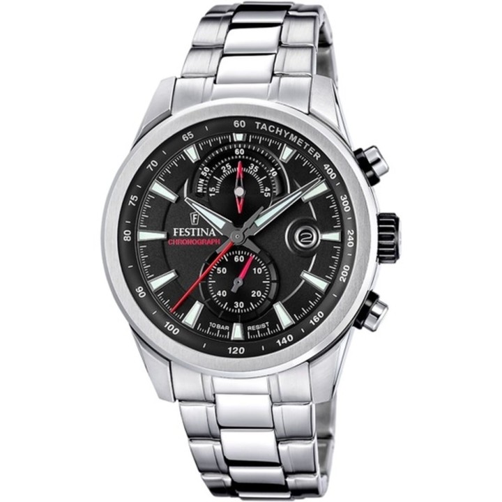 Orologio Uomo Festina F20694/6 Nero Argentato