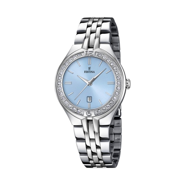 Herreur Festina F16867/4 Sølvfarvet