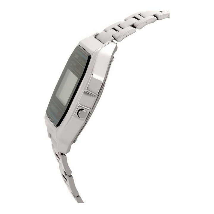 Unisex ur Casio A158WA-1 Sort Sølvfarvet (Ø 33 mm)