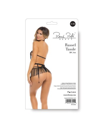 Underwear Set René Rofé Black (M/L)